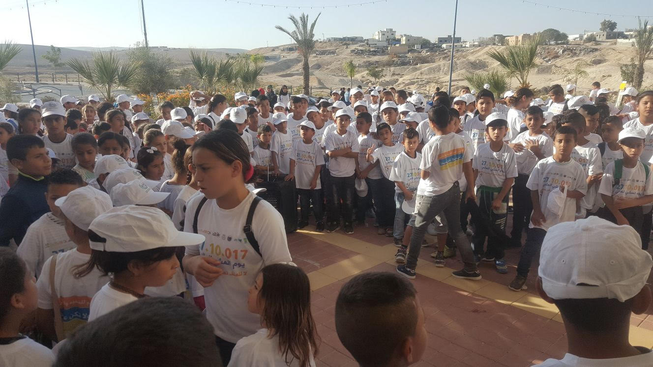 مسيرة حاشدة مناهضة للعنف في عرعرة النقب 